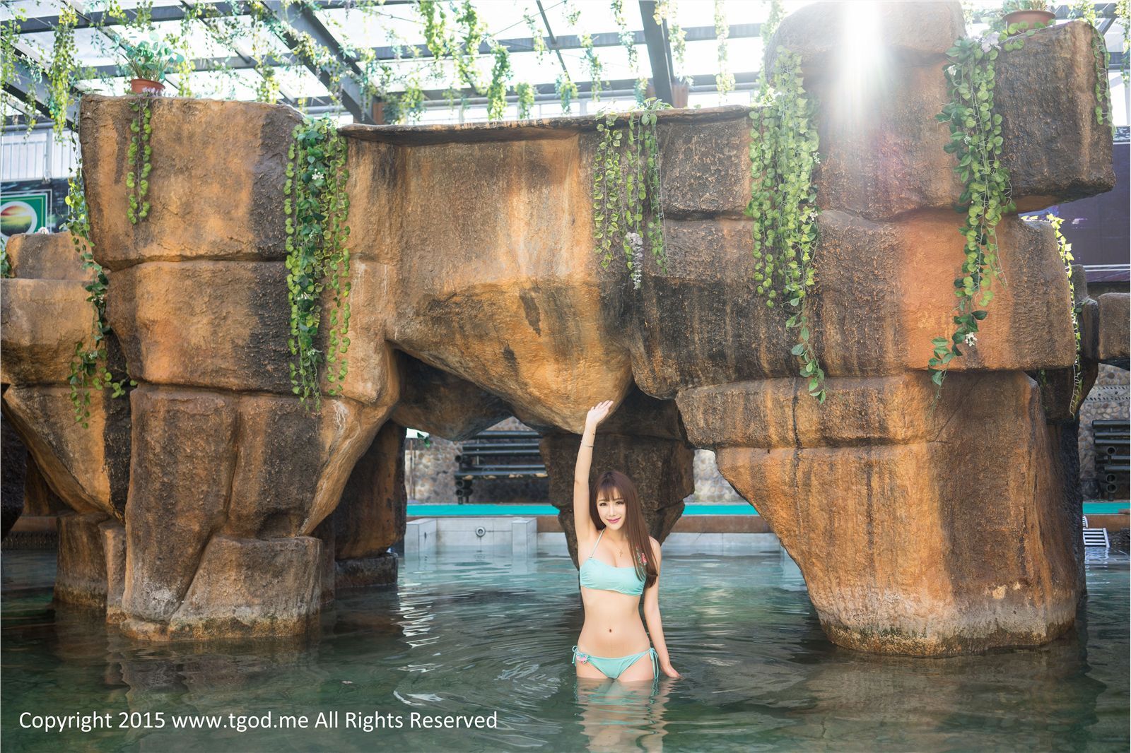 [TGOD推女神]2015.04.23 女神驾到之遂昌汤沐园 于姬Una&Akiki朱若慕